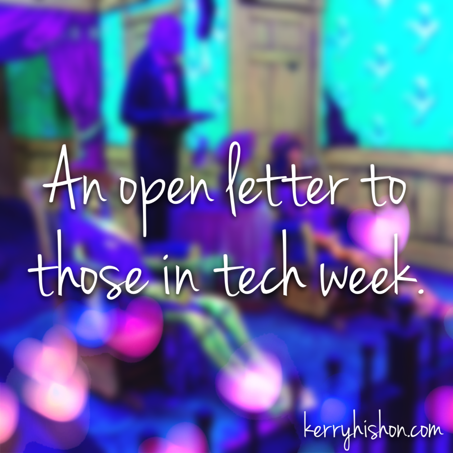 An open letter to those in tech week.