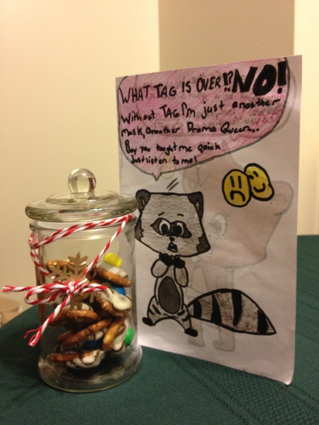 A wonderful gift I received from one of my T.A.G. students!