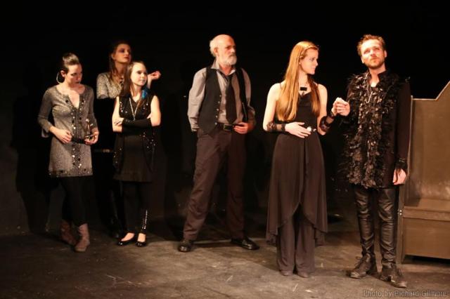 King Edward and Queen Isabella, with Lancaster, Warwick, Pembroke and Mortimer Senior.That's me on the far left!Photo Credit: Richard Gilmore