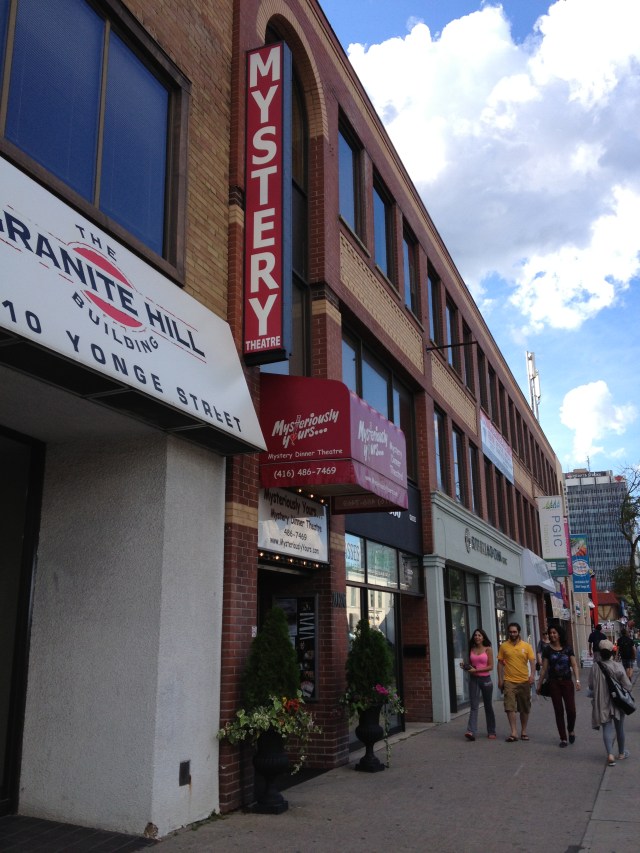 Whodunit?!  Solving the case at Mysteriously Yours!