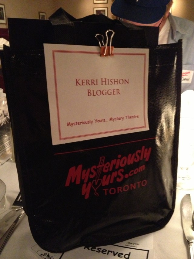 Whodunit?!  Solving the case at Mysteriously Yours!