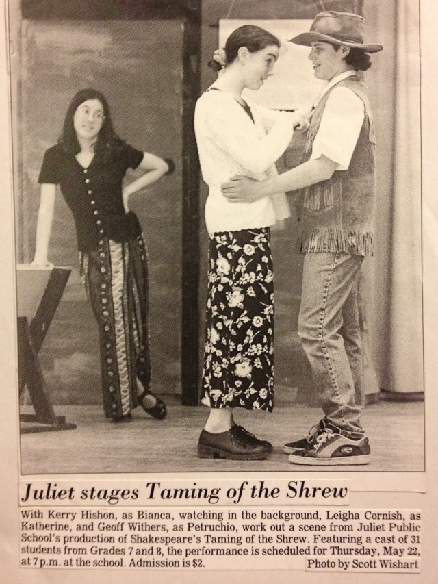 Throwback Thursday: The Taming of the Shrew