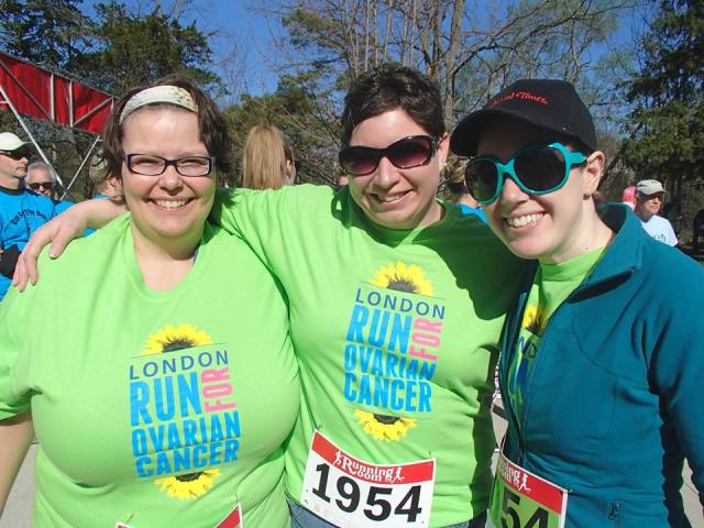 Running Daze: Run For Ovarian Cancer 2014