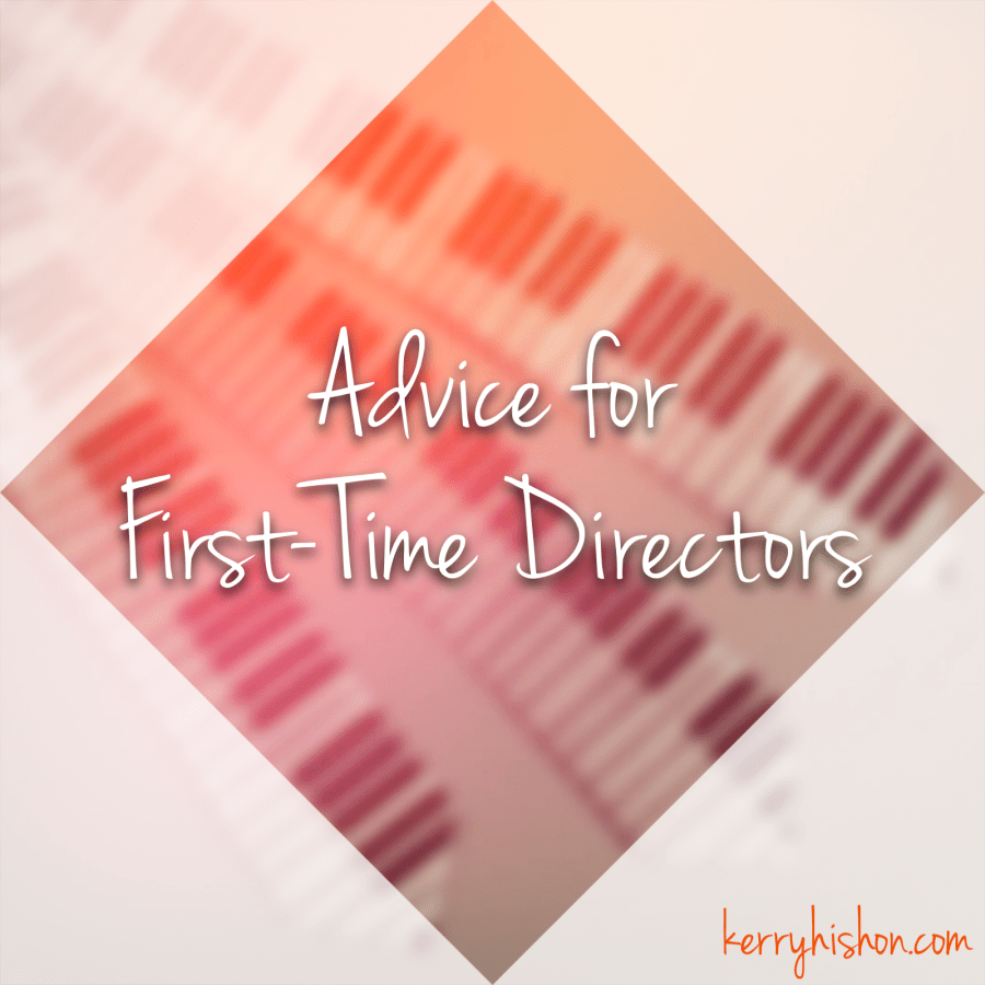 Advice for First-Time Directors