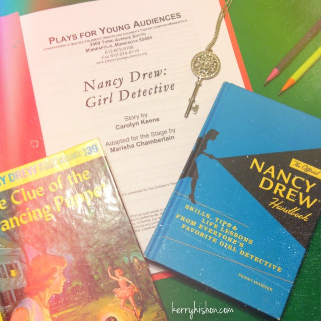 First Rehearsal Excitement... Nancy Drew Starts Today!