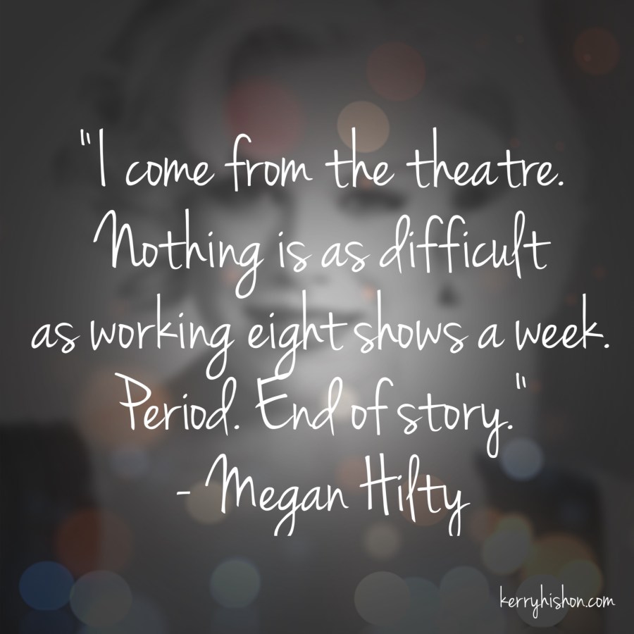 Wednesday Words of Wisdom - Megan Hilty