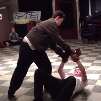 Disney's Beauty and the Beast Jr. Fight Choreography