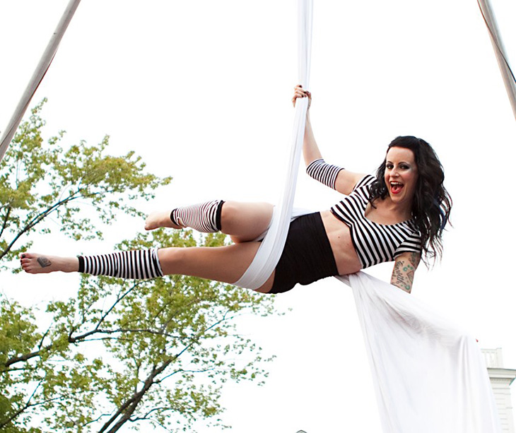 Theatre Talk With Sarah Morgan, Circus Aerialist & Web Designer