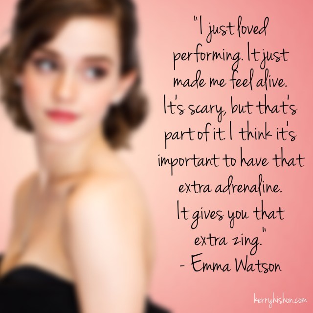 Wednesday Words of Wisdom - Emma Watson